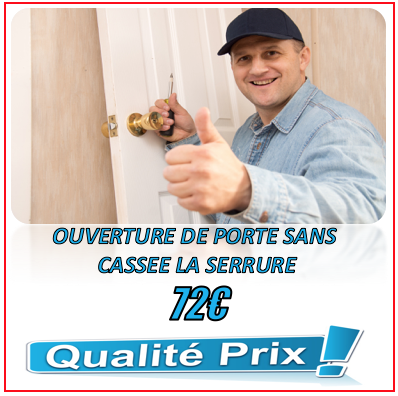 ouverture porte bloquée paris 15