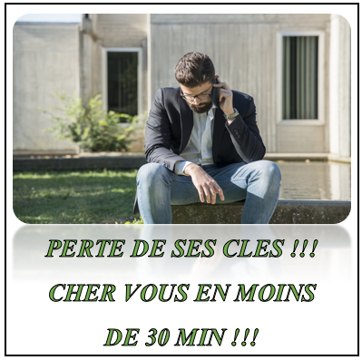 perte de clé paris 15