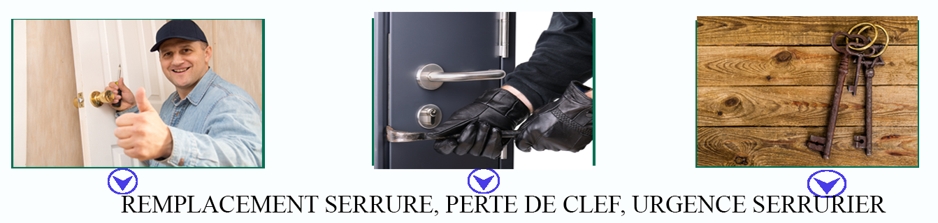 serrure cassée